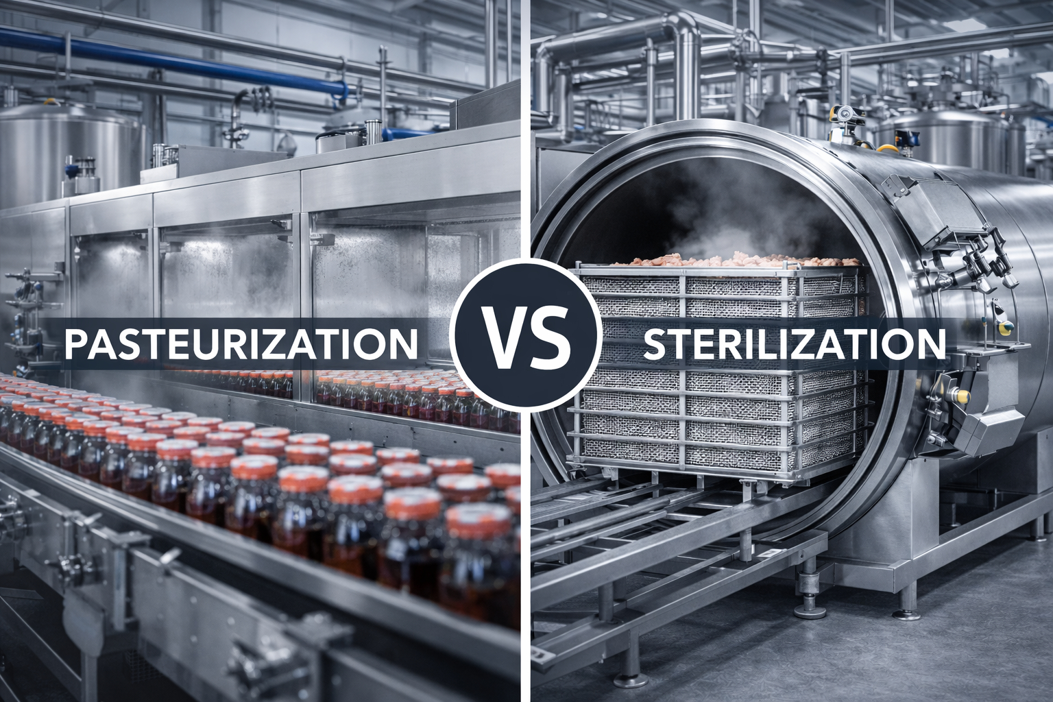 Pastörizasyon ve Sterilizasyon Arasındaki Fark Nedir?